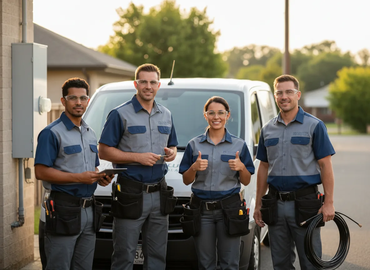 Residential electrical contractor serving homeowners in Rufe, OK